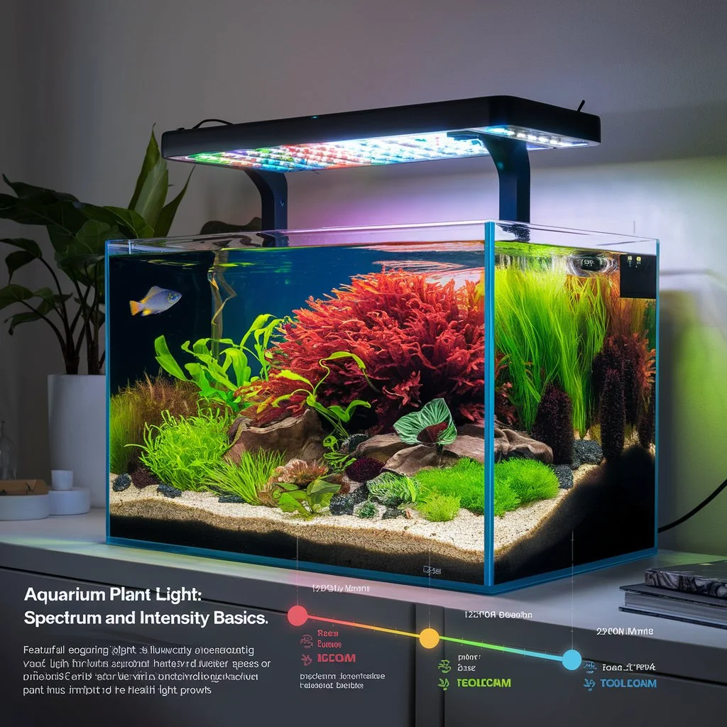 Aquarium Plant Light Spectrum and Intensity Basics

