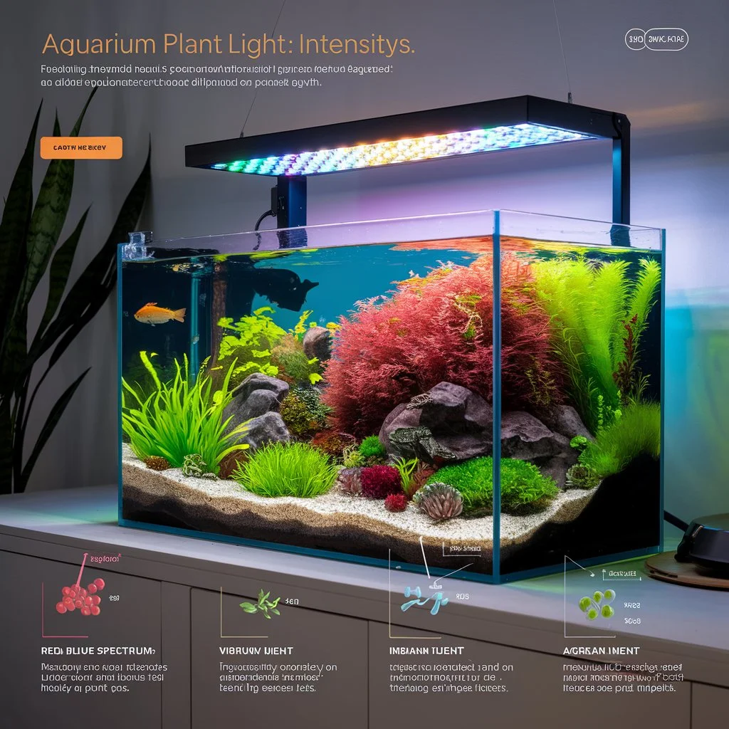 Aquarium Plant Light Spectrum and Intensity Basics

