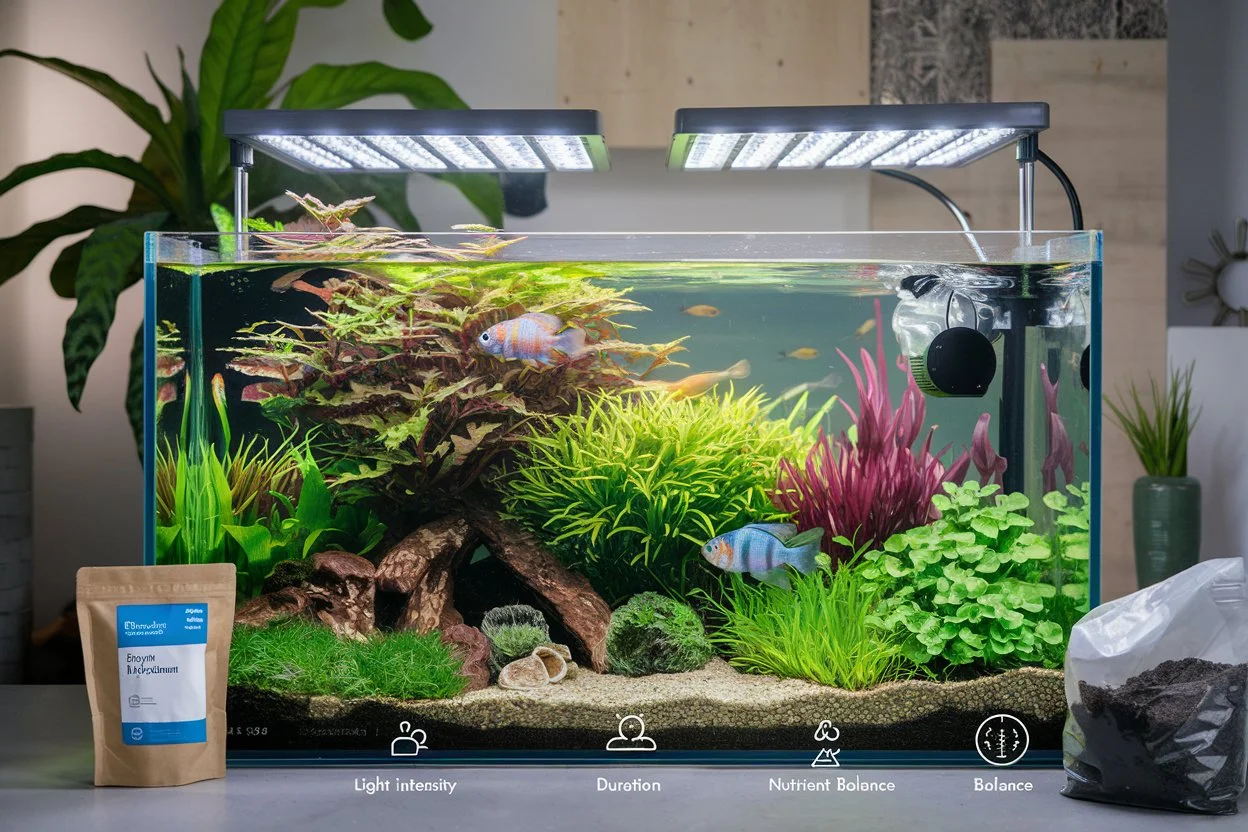 Setting Up a Planted Aquarium Balancing Light and Nutrients