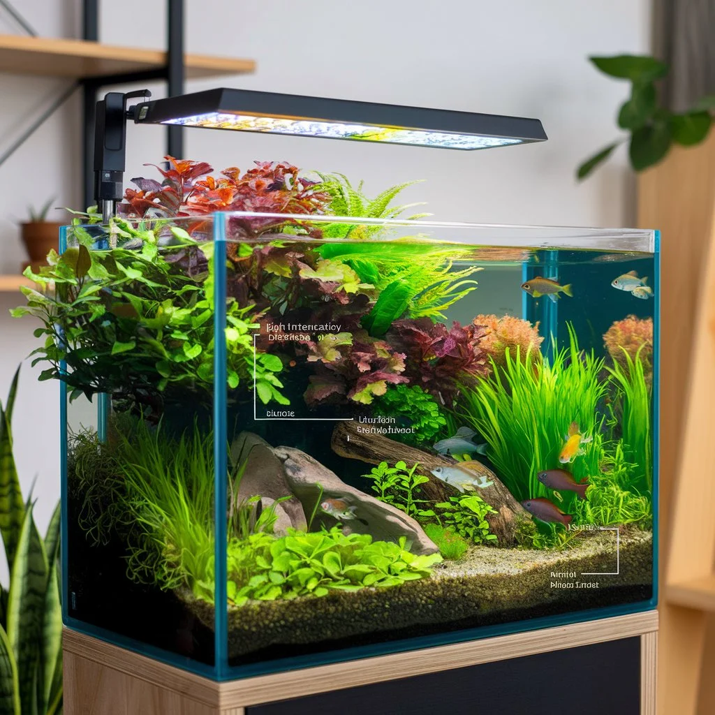 Setting Up a Planted Aquarium Balancing Light and Nutrients

