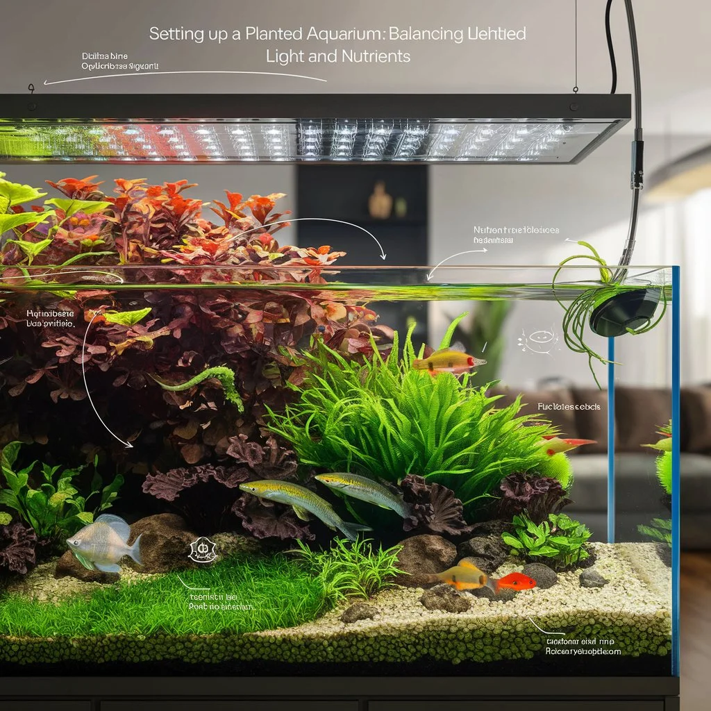 Setting Up a Planted Aquarium Balancing Light and Nutrients

